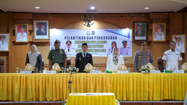 APDESI Kabupaten Soppeng Resmi Dilantik, Siap Jadi Mitra Strategis Pemkab Soppeng
