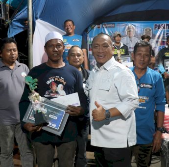 Garda Lutim Sukses Gelar Lomba Bala-Bala, Bupati Ibas Janji Dukung Jadi Event Tahunan