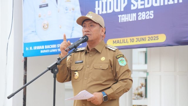 Bupati Ibas Gerakkan ASN Lutim Kurangi Sampah Plastik.