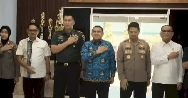 Ketua DPRD Makassar Supratman Hadiri Rapat Koordinasi Forkopimda di Kodim 1408