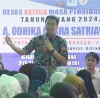 Reses di Biringkanaya, Odhika Fokus pada Pendidikan dan Kesejahteraan Warga