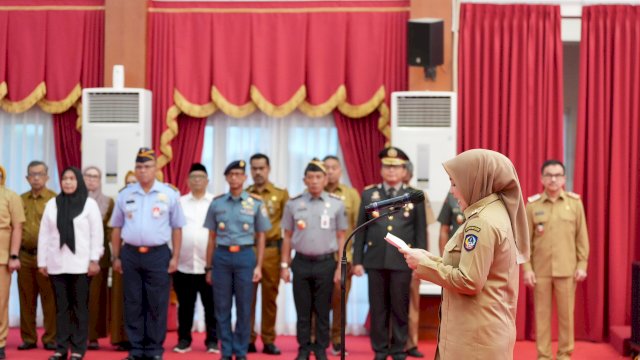 Wagub Sulsel Fatmawati Rusdi Tegaskan Pembangunan Harus Berakar pada Nilai Pancasila.