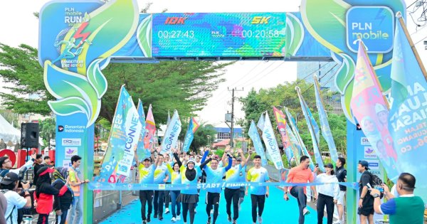 Wagub Sulsel Fatmawati Rusdi Apresiasi PLN Mobile Run 2025: Gaya Hidup Sehat dan UMKM Maju Bersama