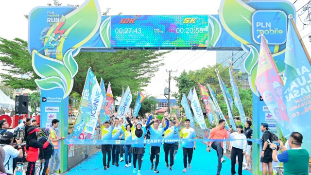 Wagub Sulsel Fatmawati Rusdi Apresiasi PLN Mobile Run 2025: Gaya Hidup Sehat dan UMKM Maju Bersama
