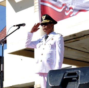Wabup Soppeng Pimpin Langsung Upacara Peringatan Hari Otonomi Daerah ke-XXIX
