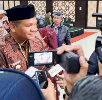 Sebanyak 390 Jemaah Kloter 8 Disambut Bupati Bantaeng Uji Nurdin