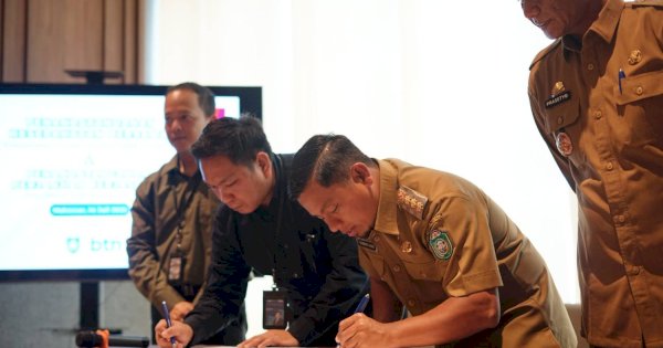 Wali Kota Parepare Tasming Hamid Teken MoU dengan BTN, Dorong Pemberdayaan Ekonomi dan UMKM Lokal