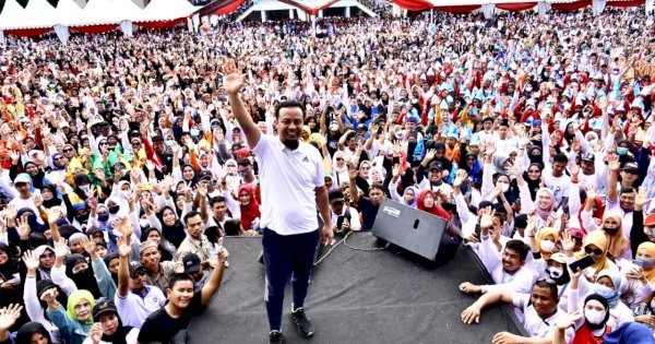Jalan Sehat Anti Mager di Belopa Padat Merayap, Andi Sudirman: Alhamdulillah Berjalan Sukses-Lancar