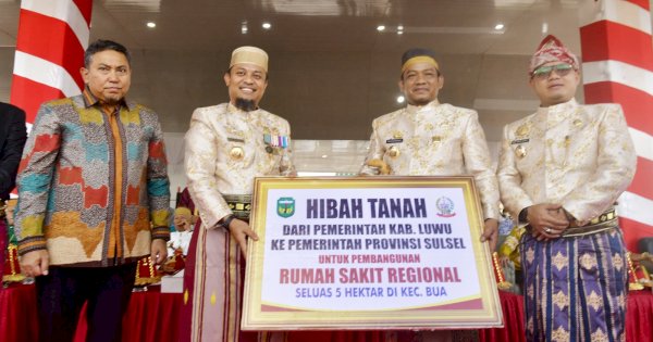 RS Regional di Luwu Dianggarkan Rp250 Miliar, Gubernur Sulsel: Pembangunan Fisik Dimulai Tahun Ini
