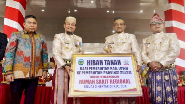 RS Regional di Luwu Dianggarkan Rp250 Miliar, Gubernur Sulsel: Pembangunan Fisik Dimulai Tahun Ini