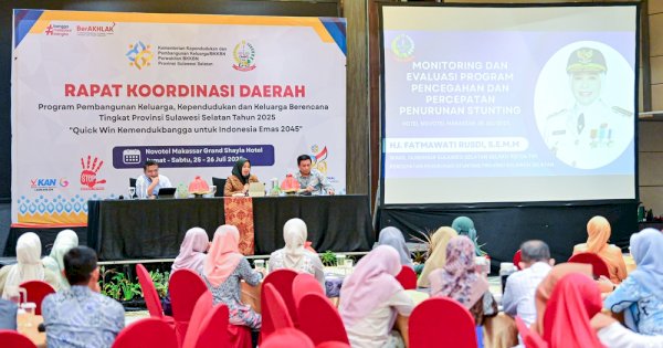 Wagub Sulsel Tekankan Pentingnya Kolaborasi untuk Turunkan Stunting dan Meningkatkan Kualitas Hidup Masyarakat