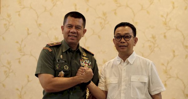 Bupati Soppeng Suwardi Terima Kunjungan Danrem 141/Tp Bahas Kesiapan Kunjungan Kerja Pangdam