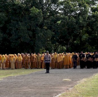 Wabup Soppeng Bacakan Sambutan Menteri Koperasi dan UKM RI Pada Upacara Harkopnas ke-78