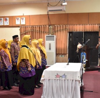 Bupati Soppeng Suwardi Lantik Pokja Bunda PAUD