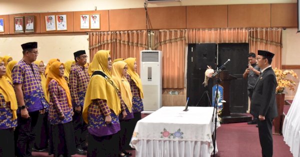 Bupati Soppeng Suwardi Lantik Pokja Bunda PAUD