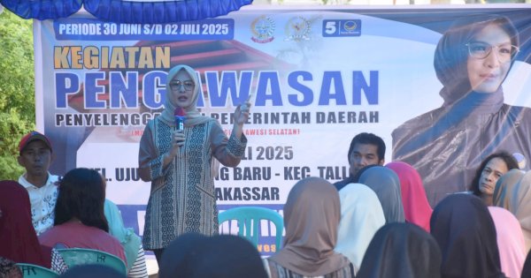 Ketua DPRD Sulsel Rachmatika Dewi Kawal Perbaikan Jalan Hertasning-Aroepala, Siap Dibeton Tahun Ini