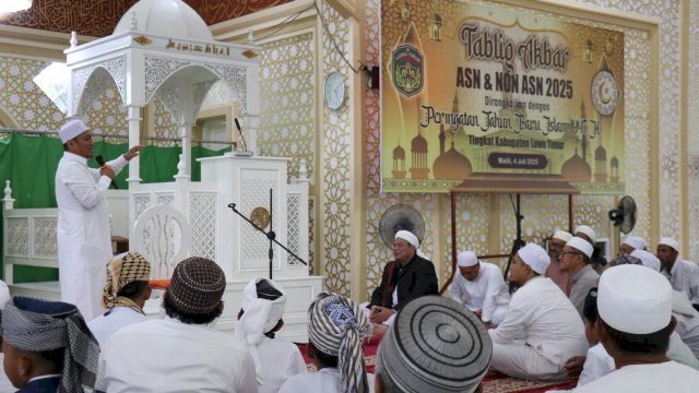 Pemkab Lutim Gelar Kegiatan Keagamaan Tabligh Akbar dan Khuruj Sambut Tahun Baru Islam