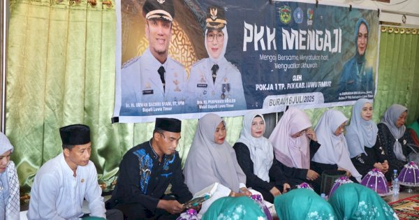 TP PKK Lutim Gelar “PKK Mengaji” untuk Tingkatkan Keimanan dan Ukhuwah