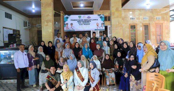 Pemkab Maros Sudah Miliki 4 Sekolah Lansia, Bupati Chaidir Syam: Mereka Berhak Dapat Akses Pendidikan