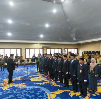 Bupati Maros Chaidir Syam Lantik 25 Pejabat Eselon II