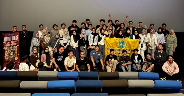 Nobar Jodoh 3 Bujang: IKAMI Sulsel Cabang Surabaya Perkuat Identitas Budaya