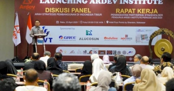 Ketua DPRD Makassar Supratman Jadi Keynote Speaker di Peluncuran Ardev Institute