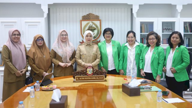 Wakil Wali Kota Makassar Aliyah Terima Audiensi IPBI.