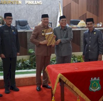 RPJMD Pinrang 2025-2029 Disetujui, Bupati Irwan: Ini Jadi Pedoman Utama Pembangunan Daerah