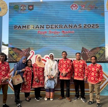 Ketua Dekranasda Pinrang Hadiri Puncak Peringatan HUT Dekranas di Balikpapan