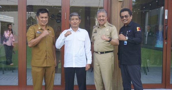 Bupati Pinrang Sambut Kepala BPKP Sulsel, Bahas Sinergitas Pembangunan