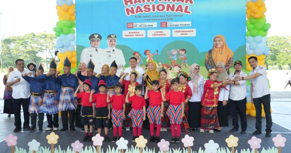 Semarakkan HAN 2025, Bunda PAUD dan Wali Kota Makassar Kompak Dukung Tumbuh Kembang Anak