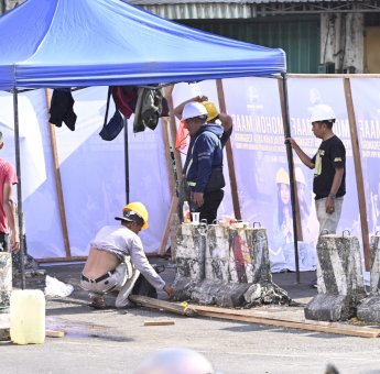 Suplai Air PDAM Makassar Tetap Mengalir Saat Pengerjaan Pa&rsquo;baeng-baeng, Tapi Debit Berkurang