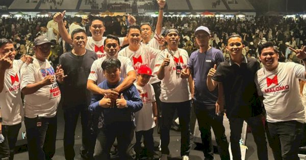 Malomo Enterprise Cetak Sejarah-Sukses Bikin Konser Musik “Stecu” di Sidrap, Berhasil Bangkitkan Ekonomi dan Ekosistem Seni