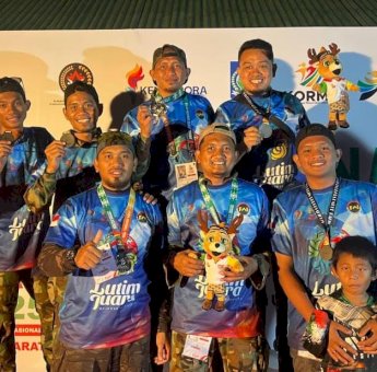 Kontingen Airsoft Luwu Timur Raih Prestasi di FORNAS VIII NTB