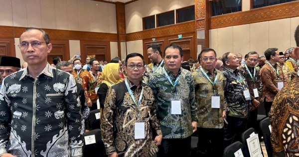 Hadiri Rakornas di Jakarta, Bupati Soppeng Suwardi Haseng Komitmen Wujudkan Pengelolaan Sampah 100%