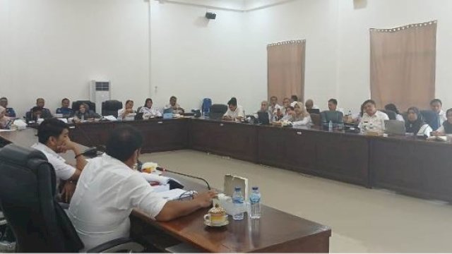 Rapat Banggar DPRD Kota Palopo dengan pengelola RSUD Palemmai Tandi dan jajaran Dinkes Kota Palopo