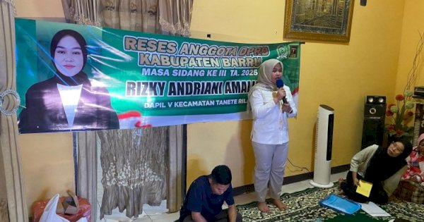 Anggota DPRD Barru Rezky Andriani Amaliah Tampung Aspirasi Warga Kessie