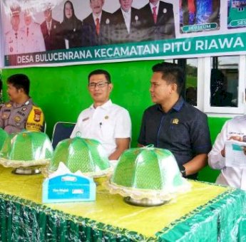 Pemkab Sidrap dan Baznas Serahkan Rumah Layak Huni untuk Korban Kebakaran di Bulucenrana