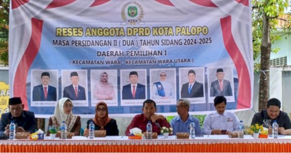 Aspirasi Warga Wara Diserap Anggota DPRD Palopo, Akan Diteruskan ke Dinas Terkait