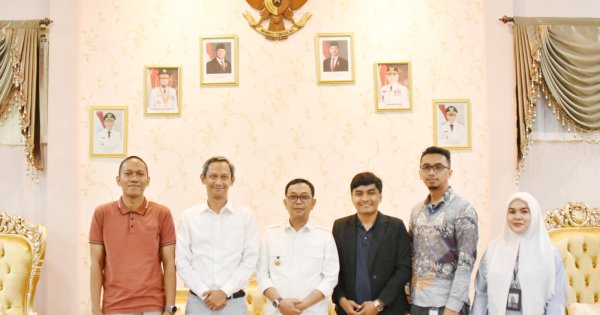 Bupati Soppeng Suwardi Haseng Terima Kunjungan Audiensi PT. Indosat Ooredoo Hutchison