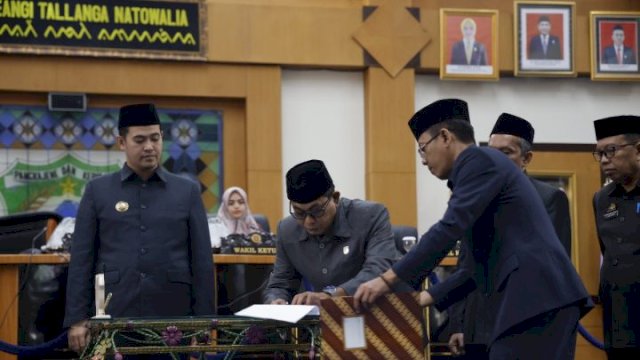 DPRD Pangkep Gelar Rapat Paripurna Ranperda Perubahan APBD 2025.