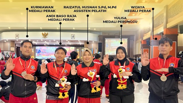 Security Bank Sulselbar Cabang Belopa Raih Medali di Kejuaraan Dunia