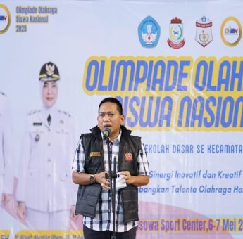 Buka O2SN Tingkat Tallo, Ketua KONI Makassar Ismail Harap Jadi Wadah Talenta Muda Berprestasi