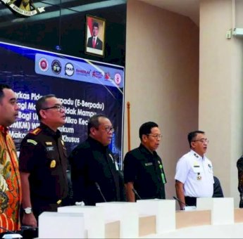 Waket DPRD Makassar Andi Suharmika Hadiri Peluncuran Aplikasi E-Berpadu di PN, Dukung Digitalisasi Layanan Hukum