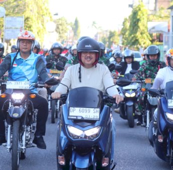 Bupati Irwan: Merdeka Ride Sarana Silaturahmi dan Kampanye Keselamatan Berkendara