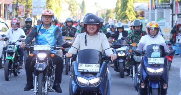 Bupati Irwan: Merdeka Ride Sarana Silaturahmi dan Kampanye Keselamatan Berkendara