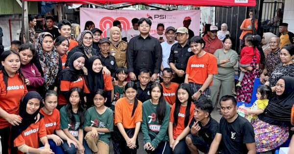 PSI Sulsel Rayakan HUT RI ke-80 Bersama Warga Makassar dengan Lomba Meriah