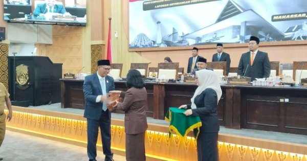Paripurna LKPJ 2024, DPRD Makassar Temukan Realisasi Anggaran SKPD Hanya 3 hingga 5 Persen
