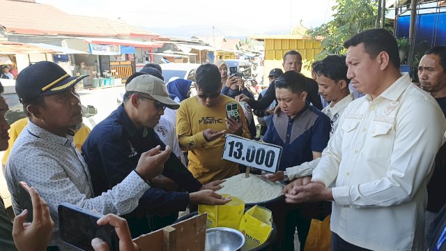 Komisi C DPRD Palopo Sidak Pasar, Tanggapi Keluhan Warga soal Harga Beras yang Melonjak
