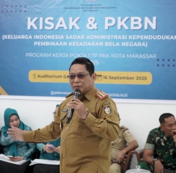 Kesbangpol Makassar Tekankan Bela Negara dalam Program KISAK PKK